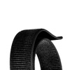 Crong Nylon Reflex - Sportarmband für Apple Watch 44/45/46/49 mm (Schwarz)