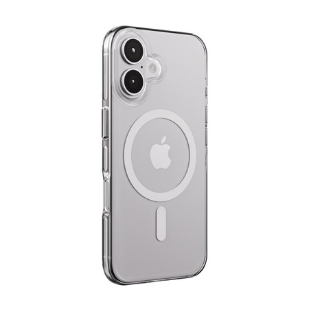 Crong Clear MAG Pro - pouzdro MagSafe pro iPhone 16 (průhledné)
