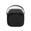 Guess Mini Enceinte Bluetooth 4G Cuir Logo Script avec Strap - Enceinte Bluetooth V5.3 (Noir)