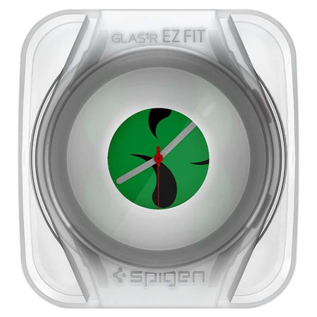 Spigen GLAS.TR EZ FIT 2er-Pack - gehärtetes Glas für Samsung Galaxy Watch 4 / 5 40 mm (2 Stück)