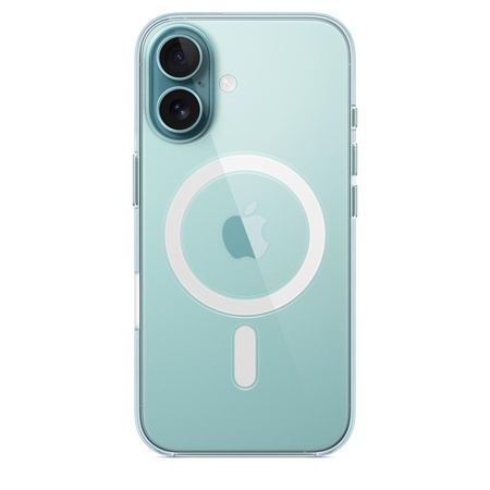 ORYGINALNE ETUI MAGSAFE APPLE DO IPHONE 16, Przezroczyste, Eleganckie, Case