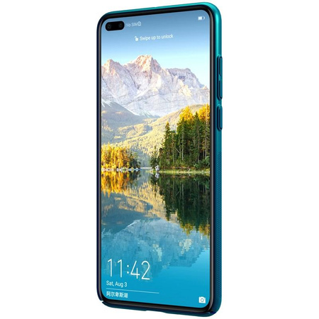 Nillkin Super Frosted Shield - Huawei P40 Gehäuse (Peacock Blue)