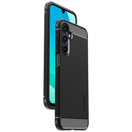 Spigen Rugged Armor - Gehäuse für Samsung Galaxy A16 4G/5G (Mattschwarz)