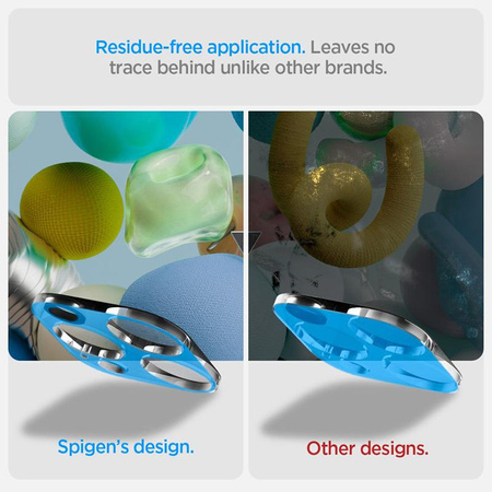 Spigen Optik.TR Camera Protector - Objektivschutzglas für iPhone 15 Pro / 15 Pro Max / iPhone 14 Pro / 14 Pro Max (2 Stück) (Transparent)