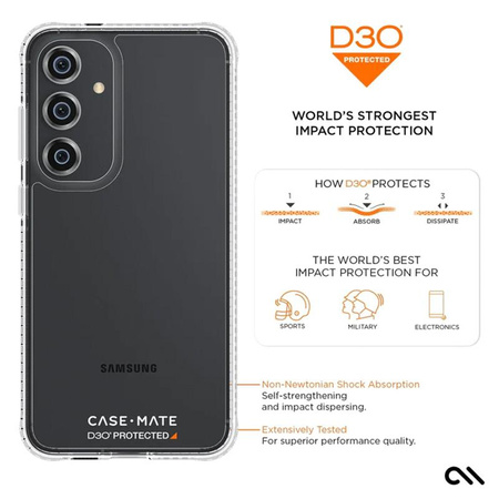 Case-Mate Ultra Tough Clear D3O - Gehäuse für Samsung Galaxy S24+ (Transparent)