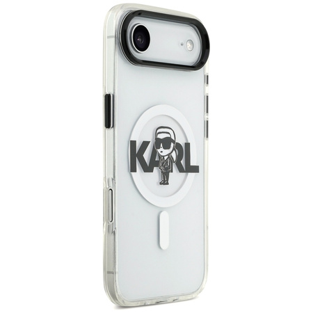 Karl Lagerfeld IML Karl Sketch Logo MagSafe - Hülle iPhone Air (transparent)