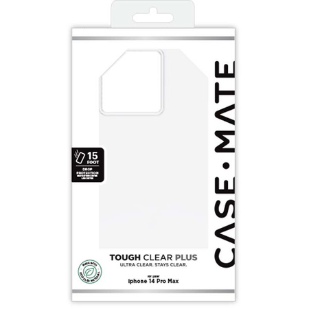 Case-Mate Tough Clear - Hülle für iPhone 14 Pro Max (transparent)