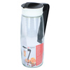 Alpina - Carafe en verre 1,5 L avec panier pour les fruits par exemple