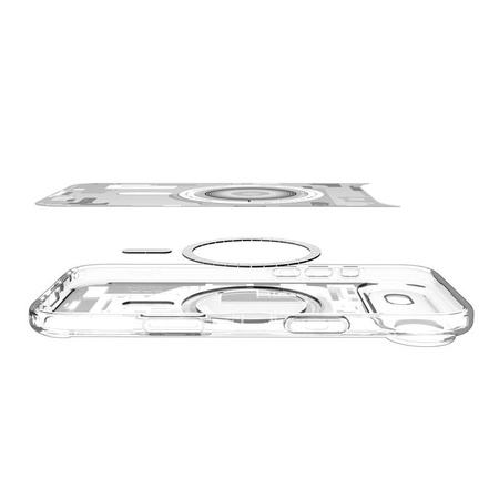 Spigen Ultra Hybrid Mag MagSafe - Hülle für iPhone Air (Zero One White)