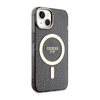 Guess Glitter Gold MagSafe - iPhone 14 Case (Noir)