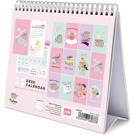 Pusheen - Stolní kalendář 2022 z kolekce Foodie