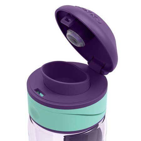 Quokka Splash - Vizes palack gyors nyitórendszerrel 730 ml (Aqua Violet)