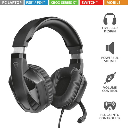 Trust GXT 412 Calez - Casque d'écoute pour les joueurs