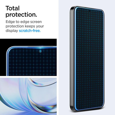 Spigen GLAS.TR EZ FIT Privacy 2er-Pack - Gehärtetes Glas mit Sichtschutzfilter für Samsung Galaxy S24+ 2 Stück