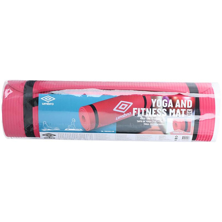 Umbro - Fitness, yoga mat with conveyor belt (red)