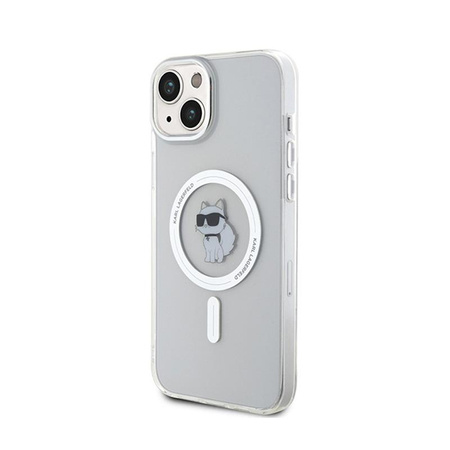 Karl Lagerfeld IML Choupette MagSafe - Hülle für iPhone 15 Plus (Transparent)