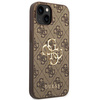 Guess 4G Big Metal Logo - iPhone 14 Case (brown)