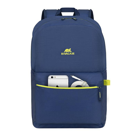 Rivacase - Mestalla, universal backpack for notebook, 15.6" laptop (blue)