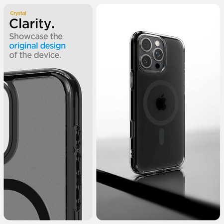 Spigen Ultra Hybrid T MagSafe - Case for iPhone 16 Pro (Frost Black)