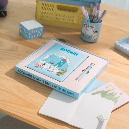 Mumin - Notizbuch / Notizblock A5 mit Stift