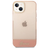 Guess Translucide - Coque pour iPhone 14 Plus (rose)