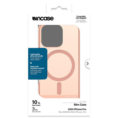 Incase Slim Case MagSafe - Hülle iPhone 16 Pro (Blush Pink)