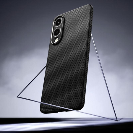 Spigen Liquid Air - Etui pour Samsung Galaxy S25 Edge (Noir mat)