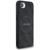 Guess 4G Ring Classic Logo MagSafe - Case for iPhone 16e (black)