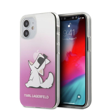 Karl Lagerfeld Choupette Fun Sunglasses - Coque pour iPhone 12 Mini (rose)