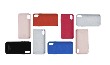 PURO ICON Cover - Case iPhone Xs / X (red)