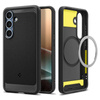 Spigen Rugged Armor MagSafe - Case for Samsung Galaxy S25+ (Matte Black)