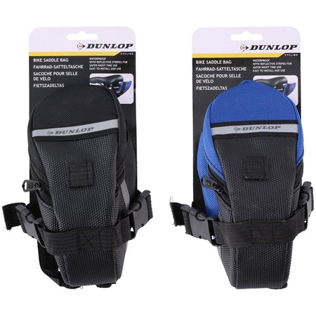 Dunlop - Bike bag / pannier under the saddle (Blue)