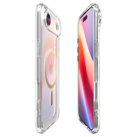 ETUI DO IPHONE AIR do MAGSAFE SPIGEN ULTRA HYBRID ORYGINALNE PRZEZROCZYSTE