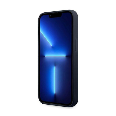 BMW Silicone Signature Llogo - pouzdro pro iPhone 13 Pro Max (Navy Blue)