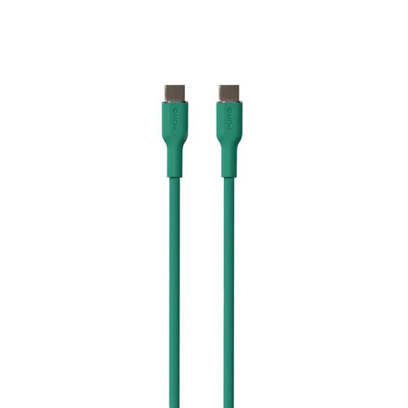 PURO ICON Soft Cable – Kabel USB-C do USB-C 1.5 m (Jade)