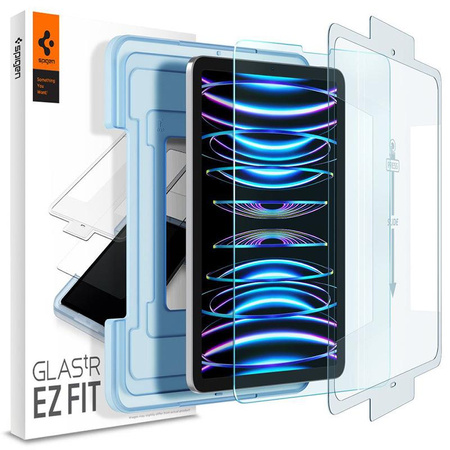 Spigen GLAS.TR EZ FIT - Edzett üveg Apple iPad Pro 11" / iPad Air 10.9" (5.-4. gener.) (átlátszó)