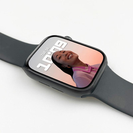Mocolo 3D Glass Full Glue - Ochranné sklo pro Apple Watch 7/8 s 45mm displejem