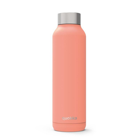 Quokka Solid - Termo láhev z nerezové oceli 630 ml (meruňková)