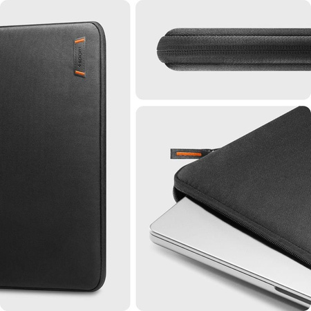 Spigen Basic Laptop Pouch - 13" / 14" Laptop Cover (Black)