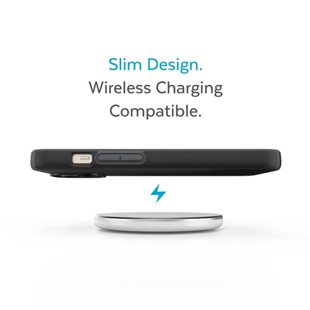 Speck CandyShell Pro - iPhone 14 / iPhone 13 tok MICROBAN bevonattal (fekete / pala szürke)