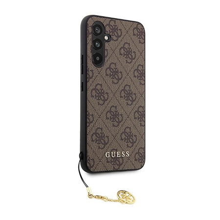 Guess 4G Charms Collection - Samsung Galaxy A54 5G tok (barna)