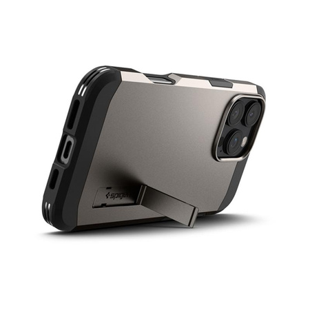 Spigen Tough Armor MagSafe - tok iPhone 16 Pro készülékhez (Gunmetal)