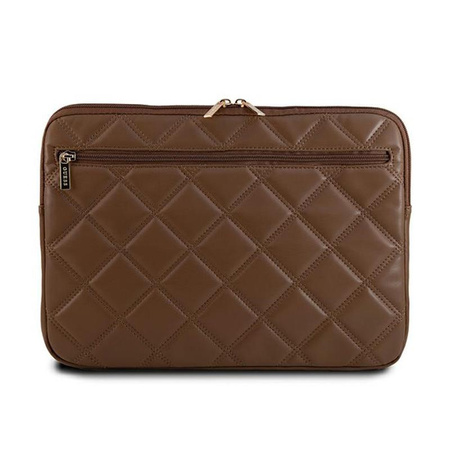 Guess Gesteppte 4G-Hülle - 13" / 14" Notebook-Tasche (braun)