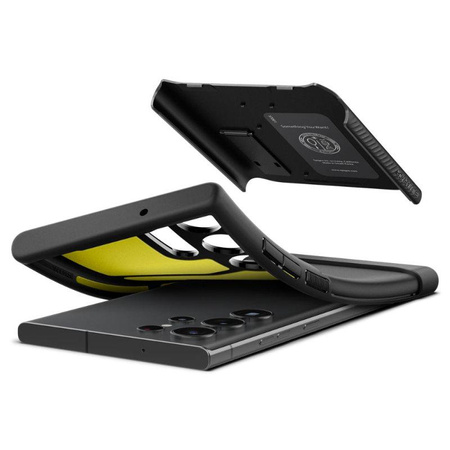 Spigen Slim Armor - Gehäuse für Samsung Galaxy S23 Ultra (Schwarz)