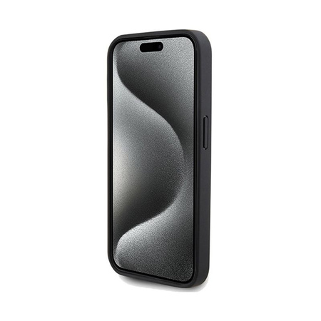 US Polo Assn Yoke Pattern - iPhone 15 Pro Max Case (black)