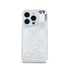 DKNY Liquid Glitter Multilogo - iPhone 15 Pro Case (white)