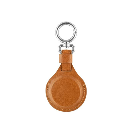 Moshi AirTag Key Ring - Brelok premium do Apple AirTag (Caramel Brown)