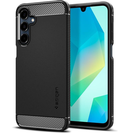 Spigen Rugged Armor - Case for Samsung Galaxy A16 4G/5G (Matte Black)