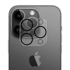 3mk Lens Pro Full Cover - Verre de l'objectif de l'appareil photo pour iPhone 15 Pro / 15 Pro Max