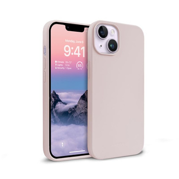 Crong Color Cover - Custodia per iPhone 14 / iPhone 13 (rosa sabbia)